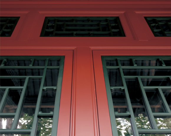 京派四合院系列仿古断桥铝门窗